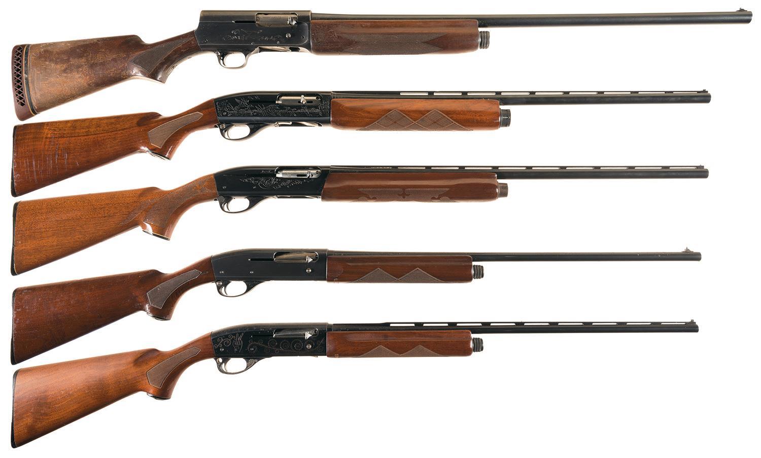 five-remington-semi-automatic-shotguns-rock-island-auction