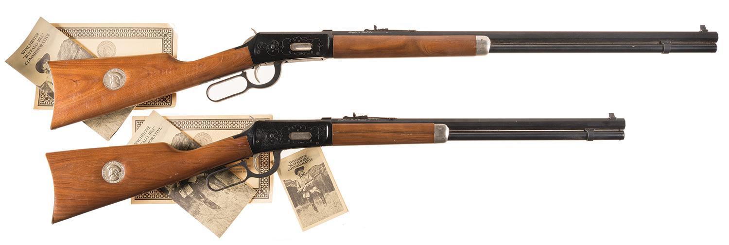 buffalo bill commemorative rifle - Ilustrasi 3