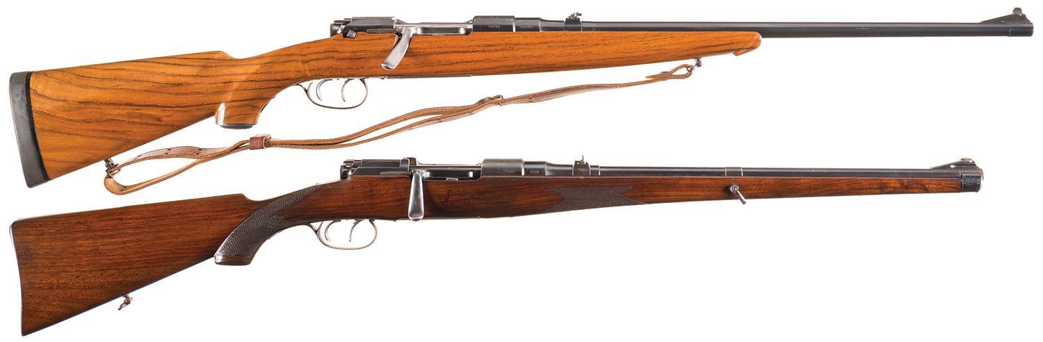 Two Steyr Bolt Action Rifles -A )Steyr-Daimler-Puch Model MC Rif