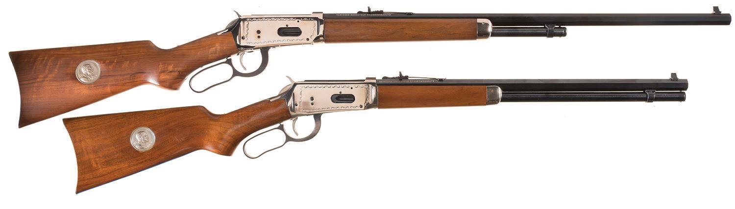 Two Winchester Model 94 Theodore Roosevelt Commemorative Lever A | Rock ...