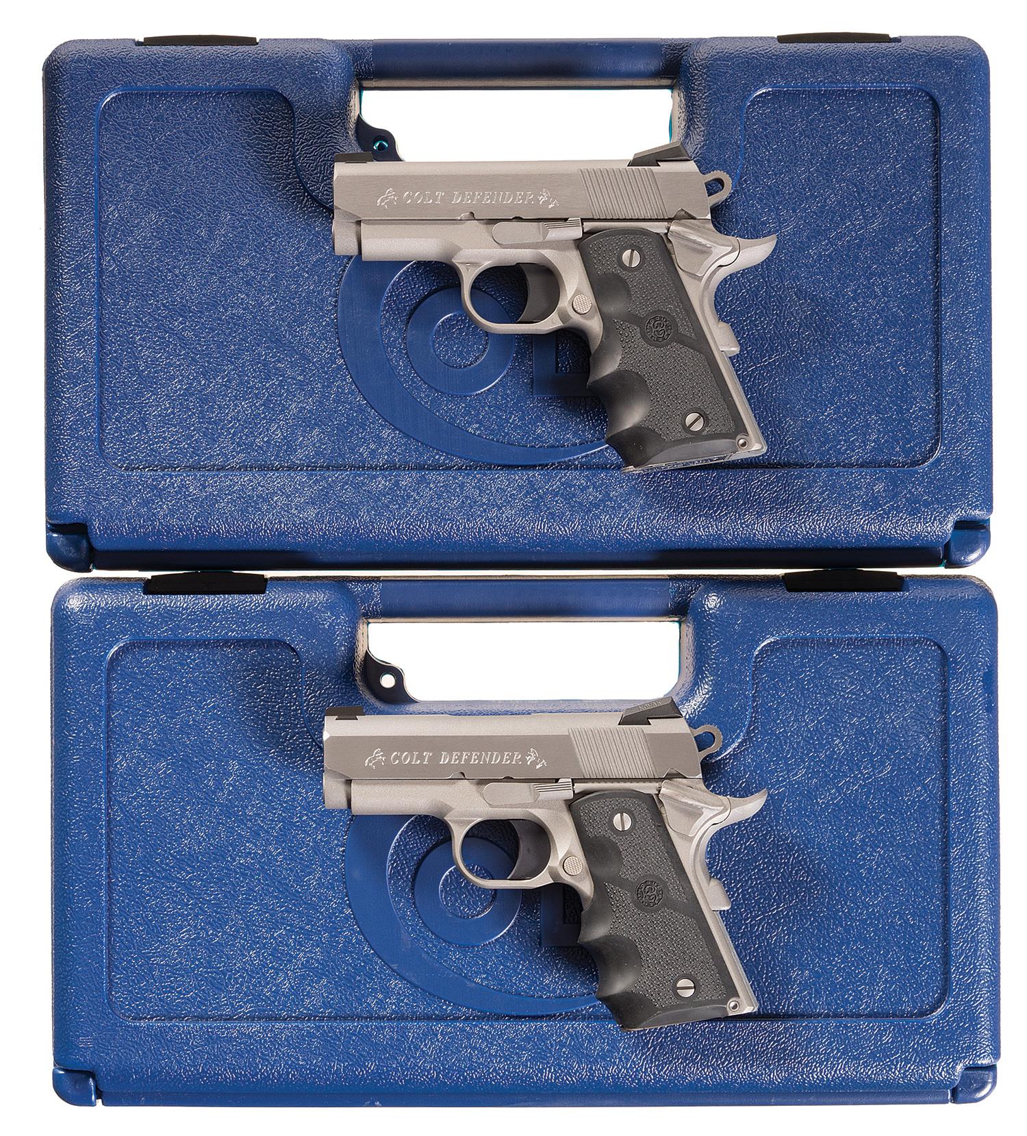 two-colt-semi-automatic-pistols-w-cases-rock-island-auction