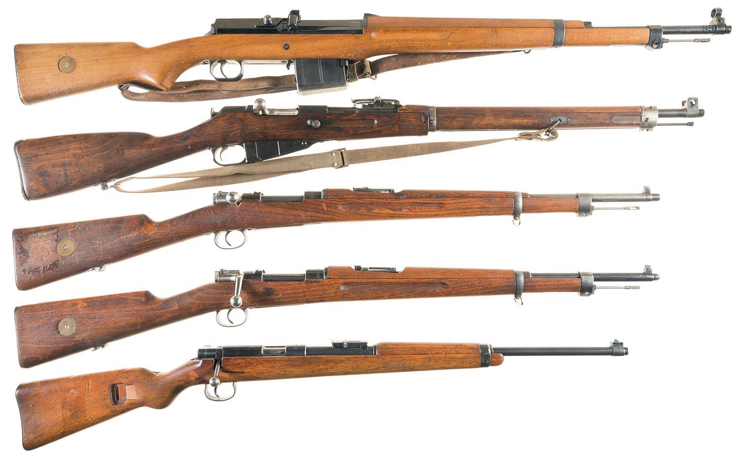 Five Rifles | Rock Island Auction