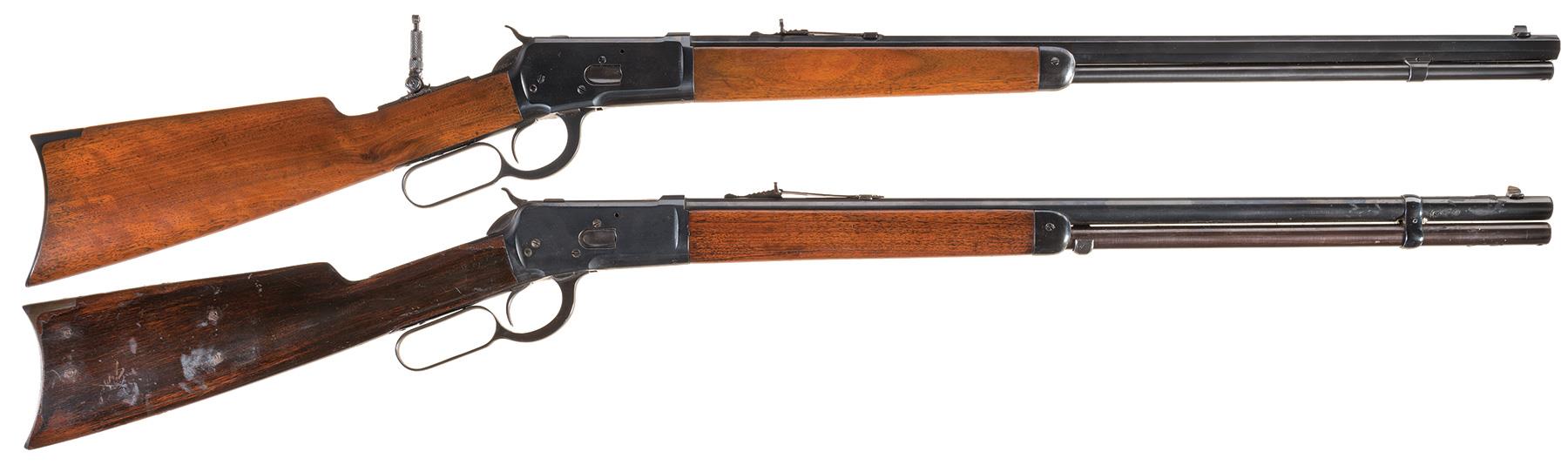 Two Antique Winchester Lever Action Rifles | Rock Island Auction