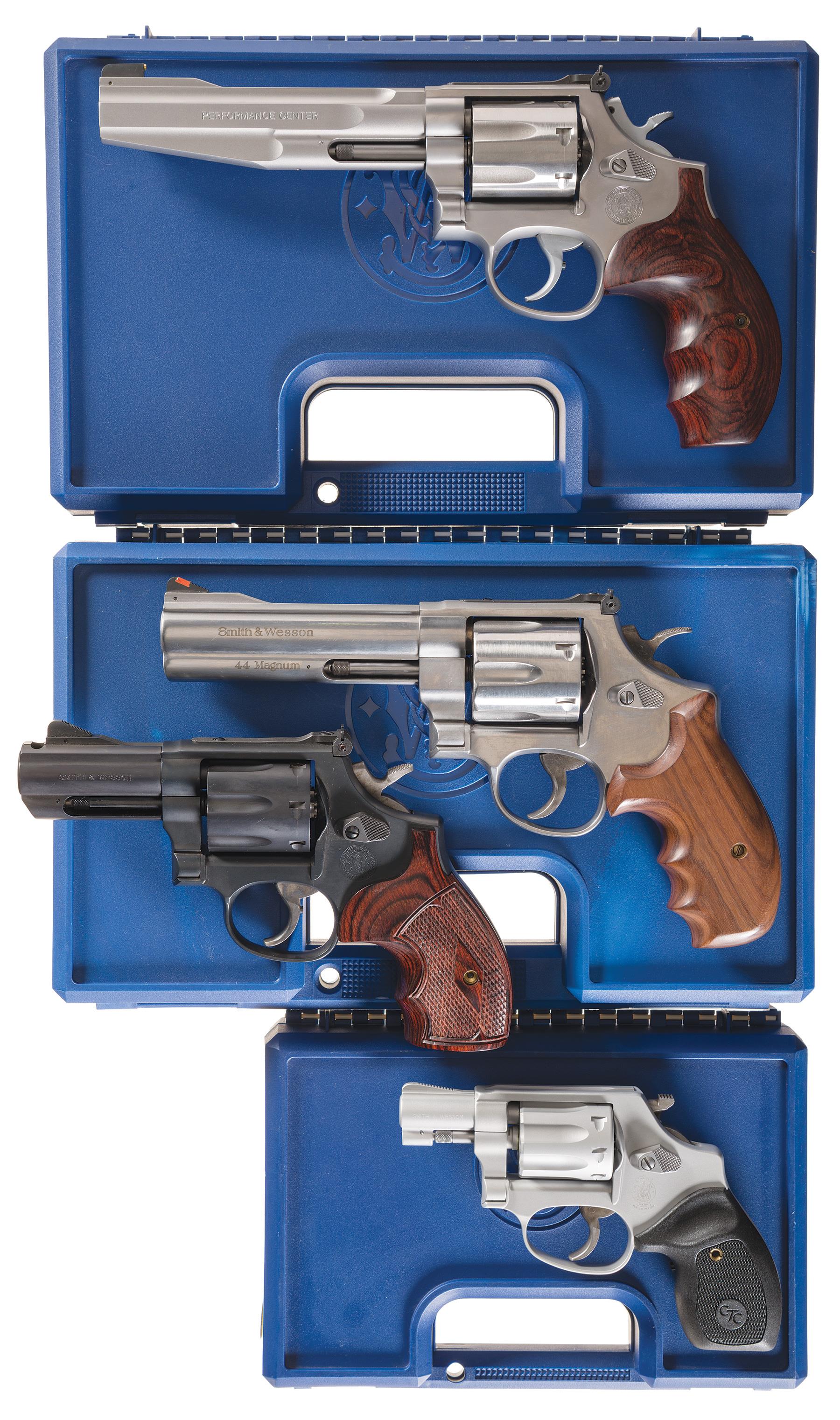 four smith wesson double action revolvers rock island auction