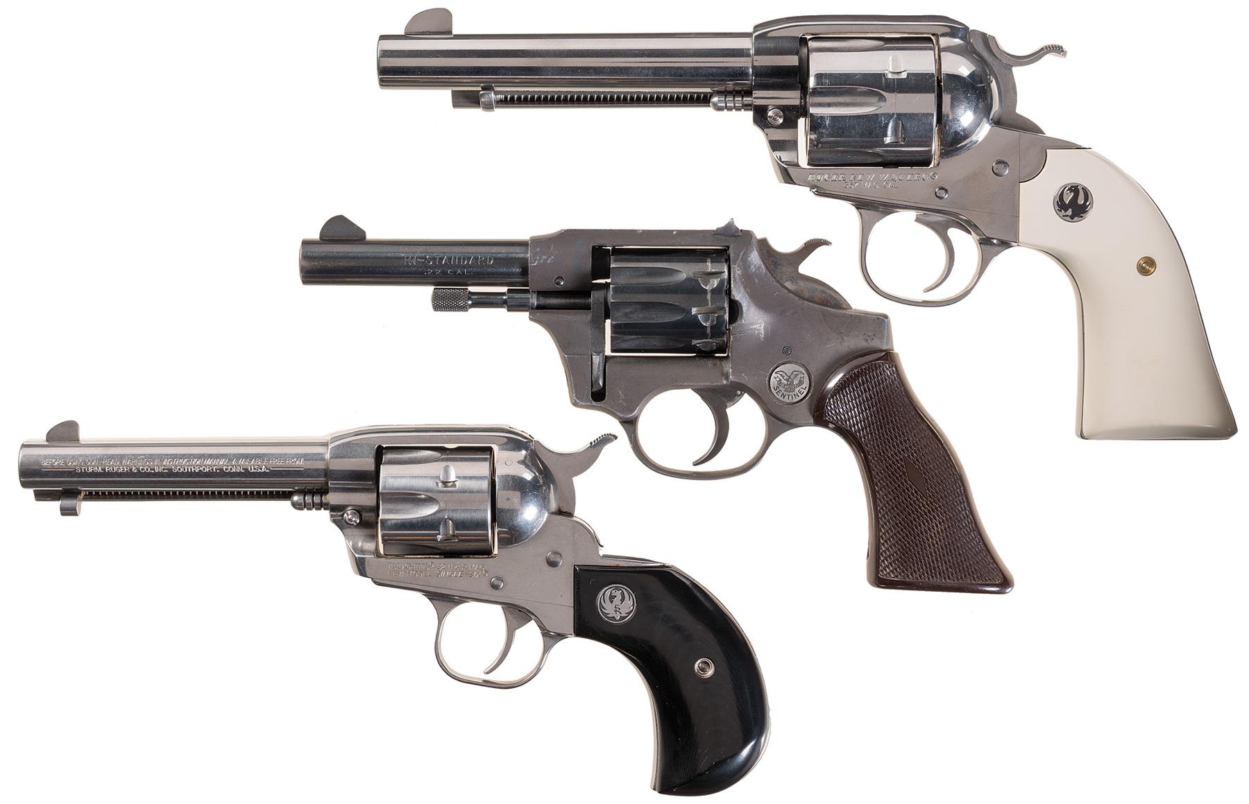 Three Revolvers | Rock Island Auction
