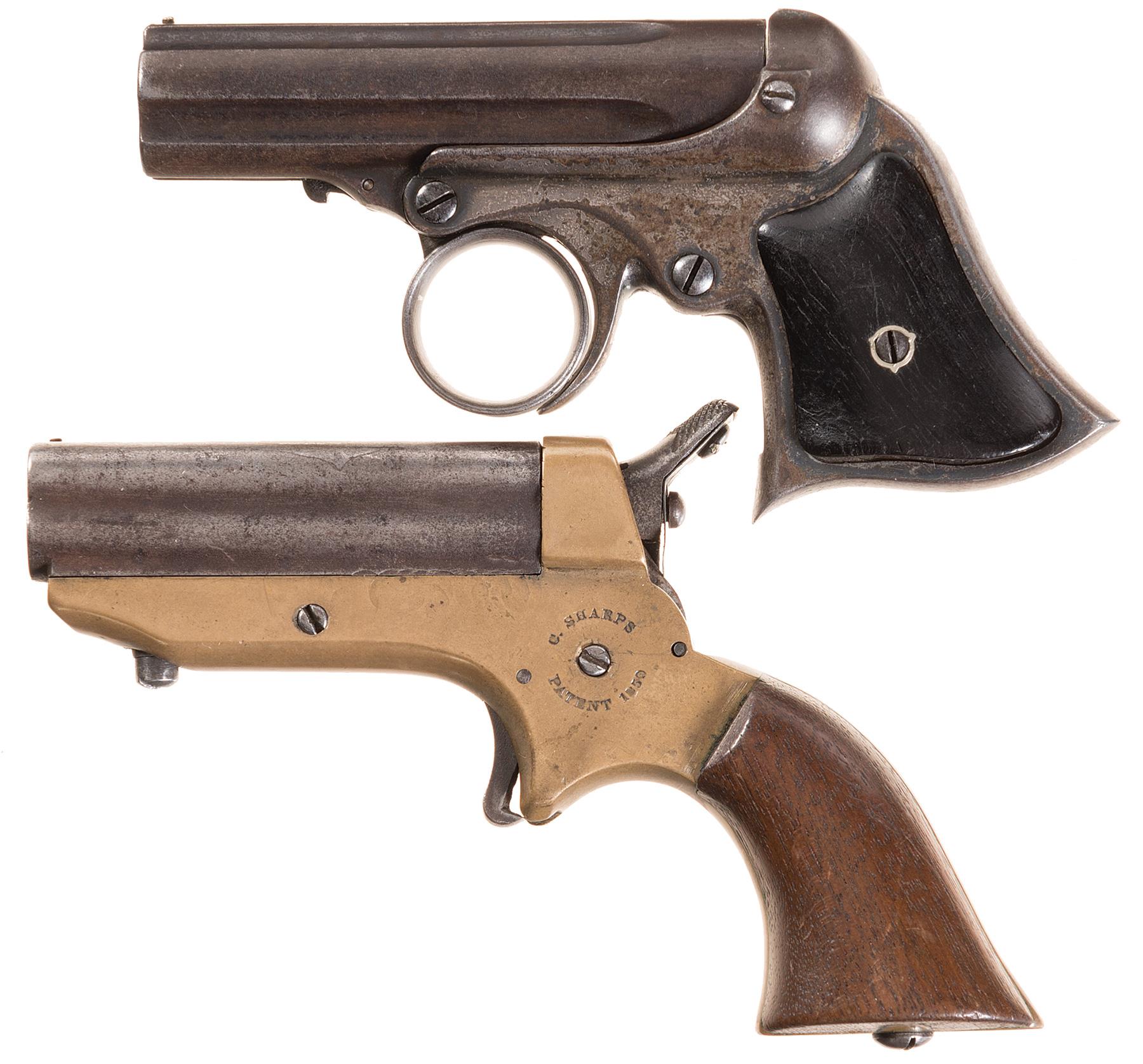 Two Pepperbox Derringers Rock Island Auction