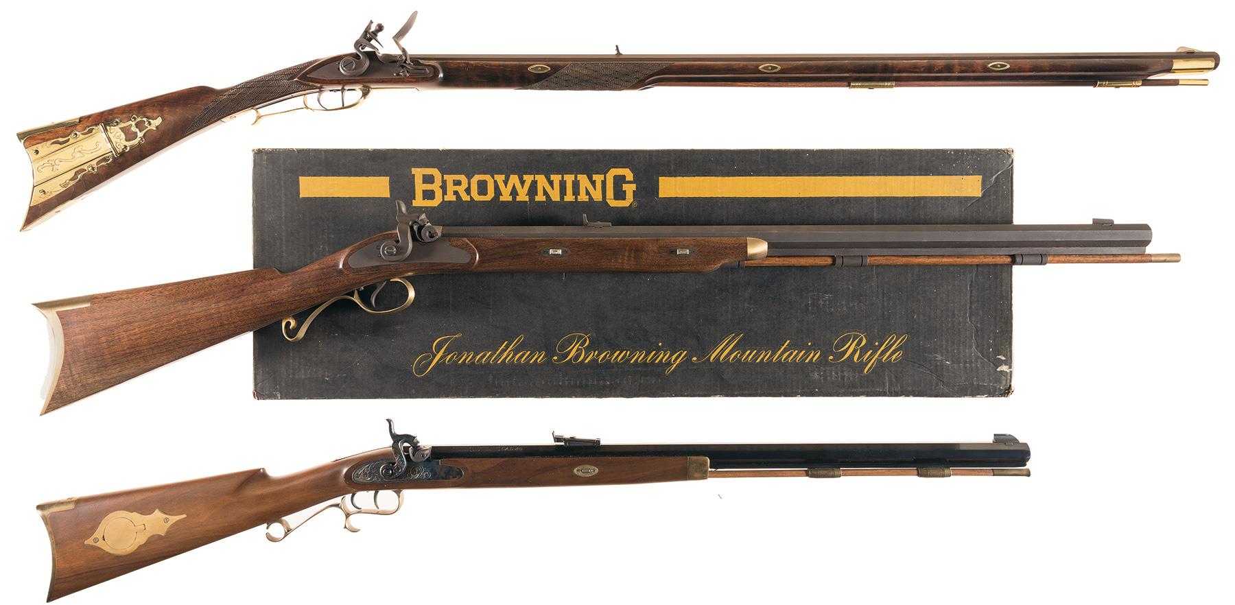 Three Modern Black Powder Rifles Rock Island Auction