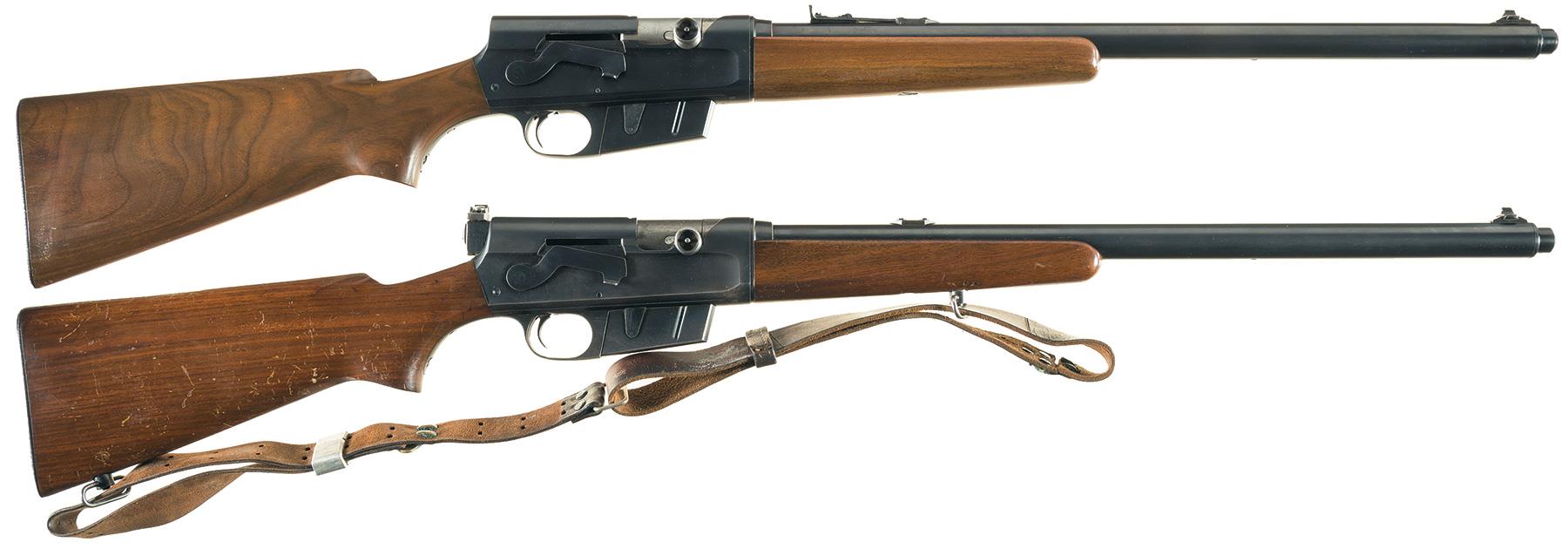two-remington-model-81-woodsmaster-semi-automatic-rifles