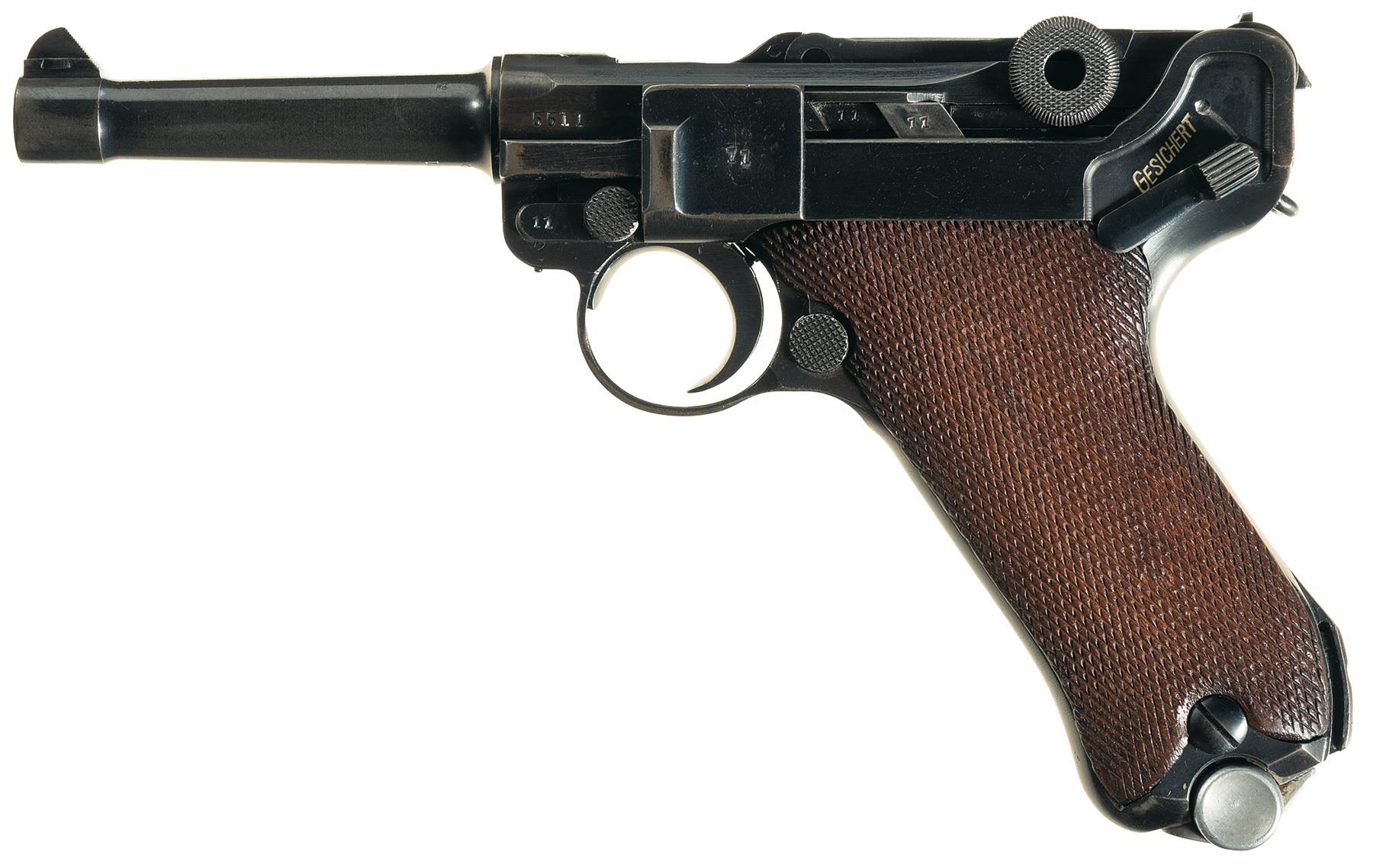 Mauser Luger Pistol 9 mm Luger | Rock Island Auction