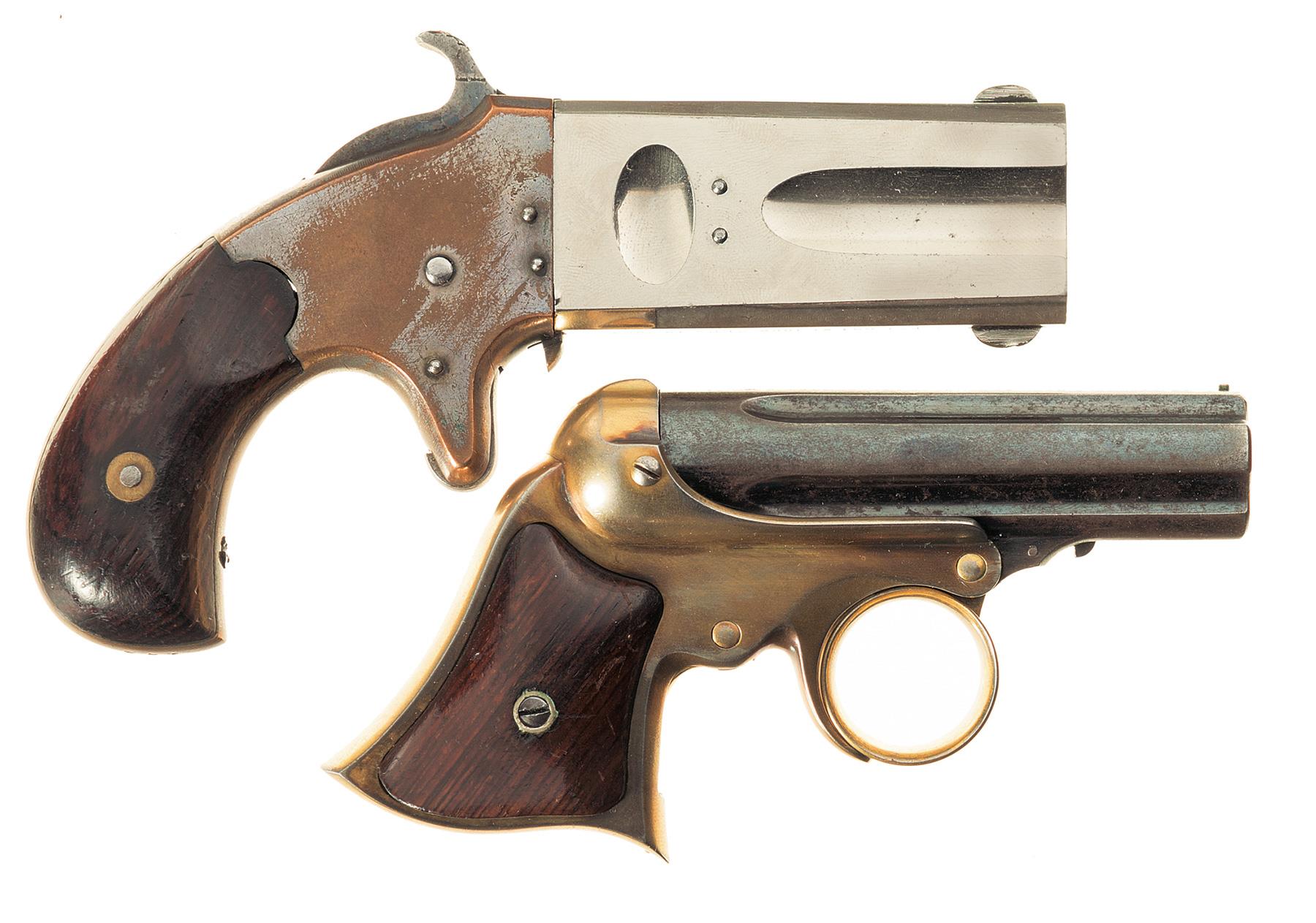 Two Antique Pocket Pistols | Rock Island Auction