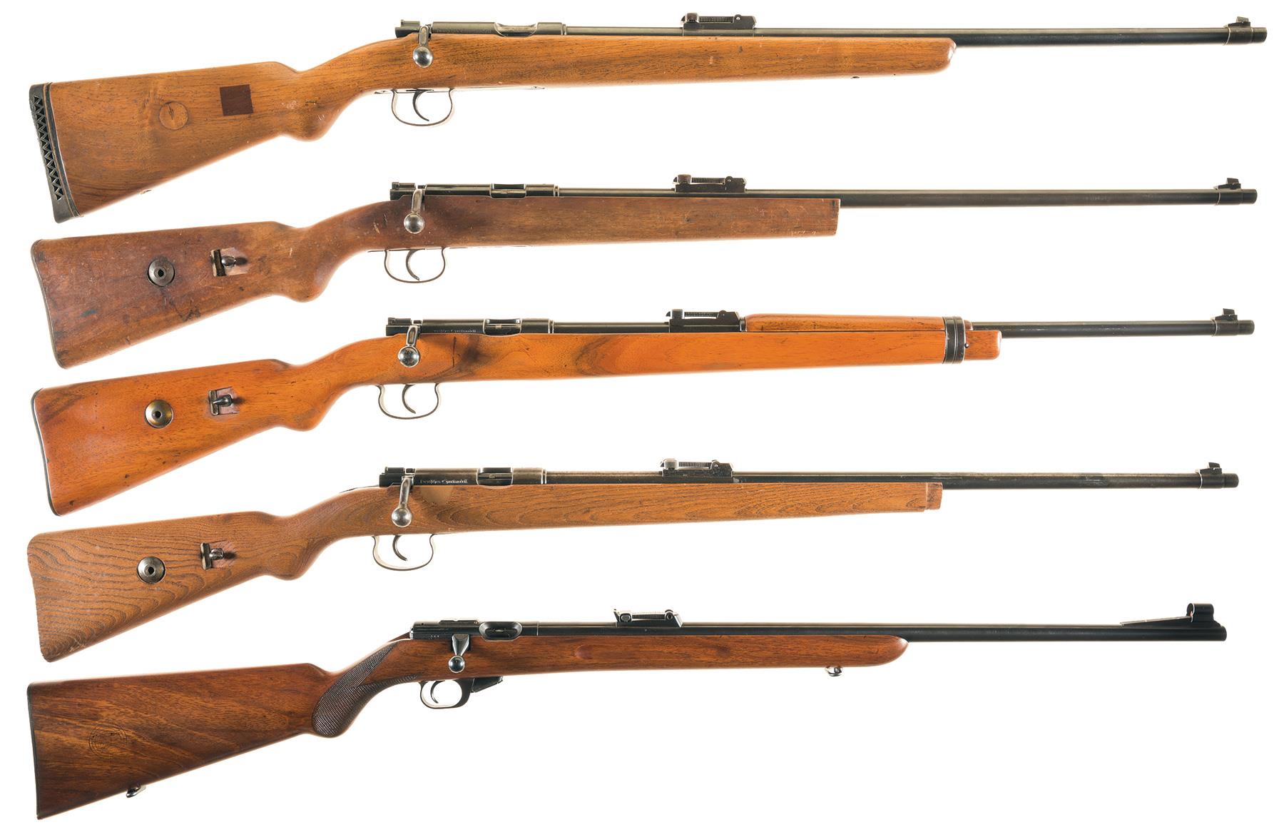 Five German Bolt Action Rifles Rock Island Auction