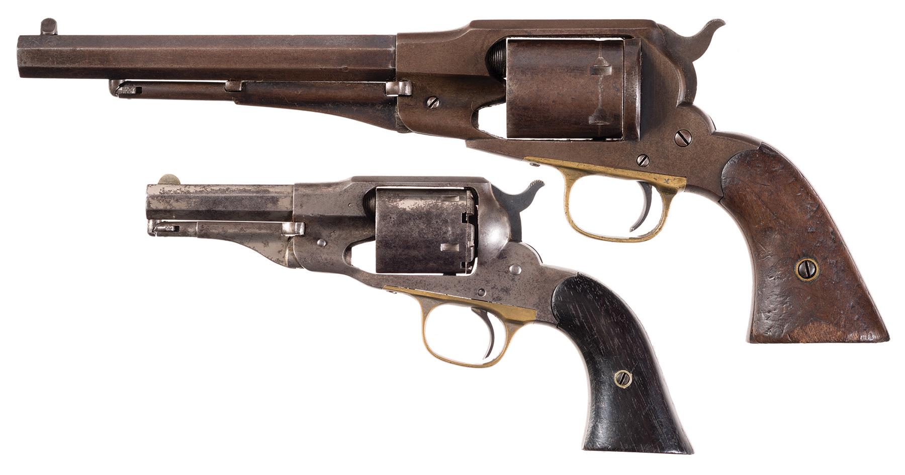 Two Antique Remington Cartridge Revolvers | Rock Island Auction