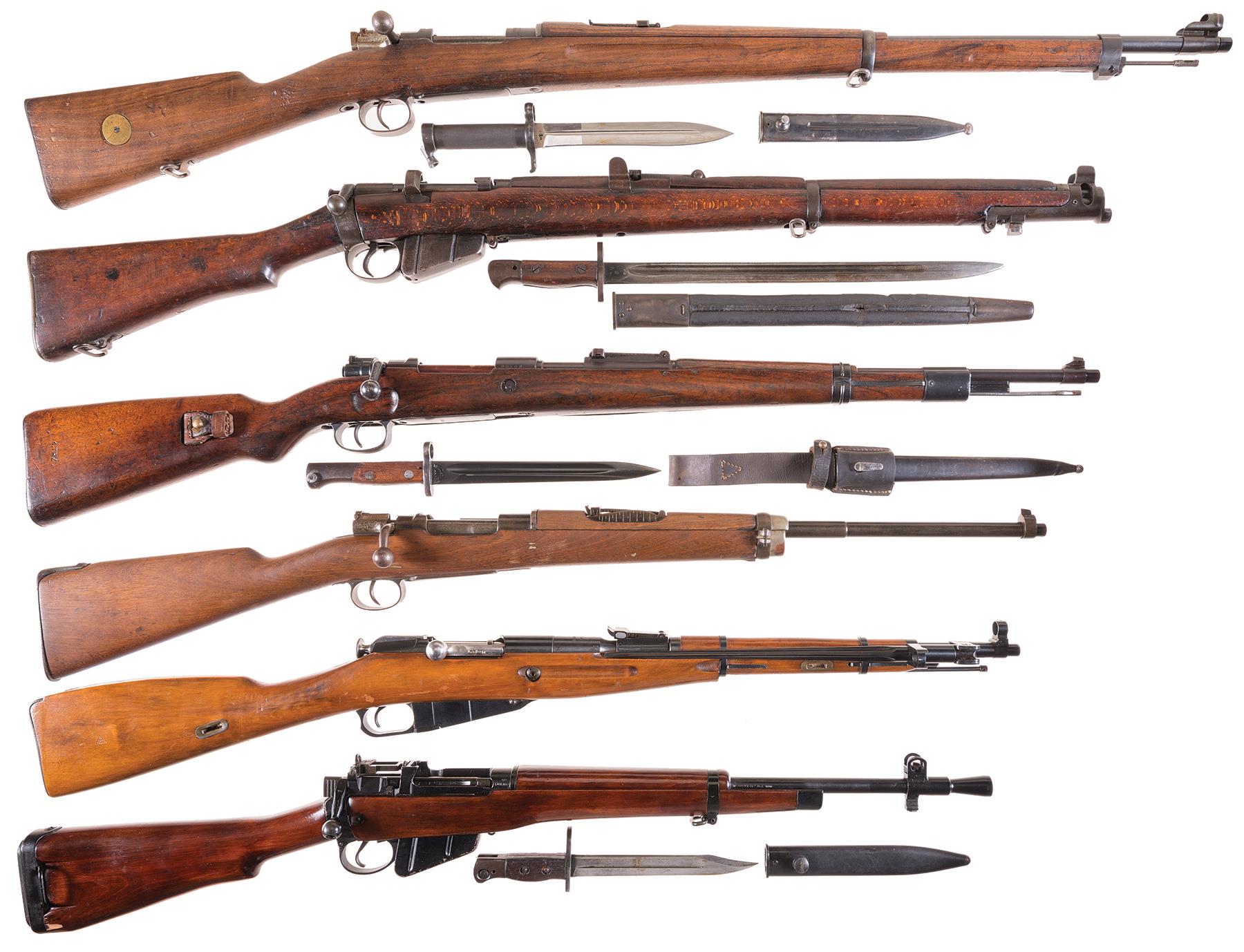 Six Bolt Action Military Rifles | Rock Island Auction