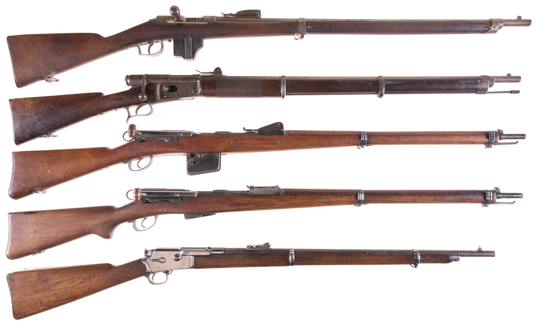 Five Military Bolt Action Rifles | Rock Island Auction