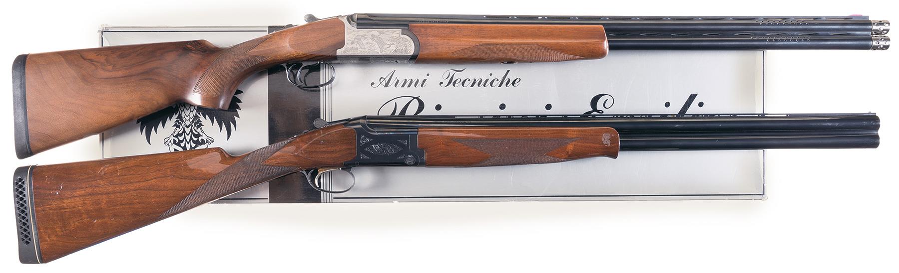 Two Engraved Over/Under Shotguns | Rock Island Auction