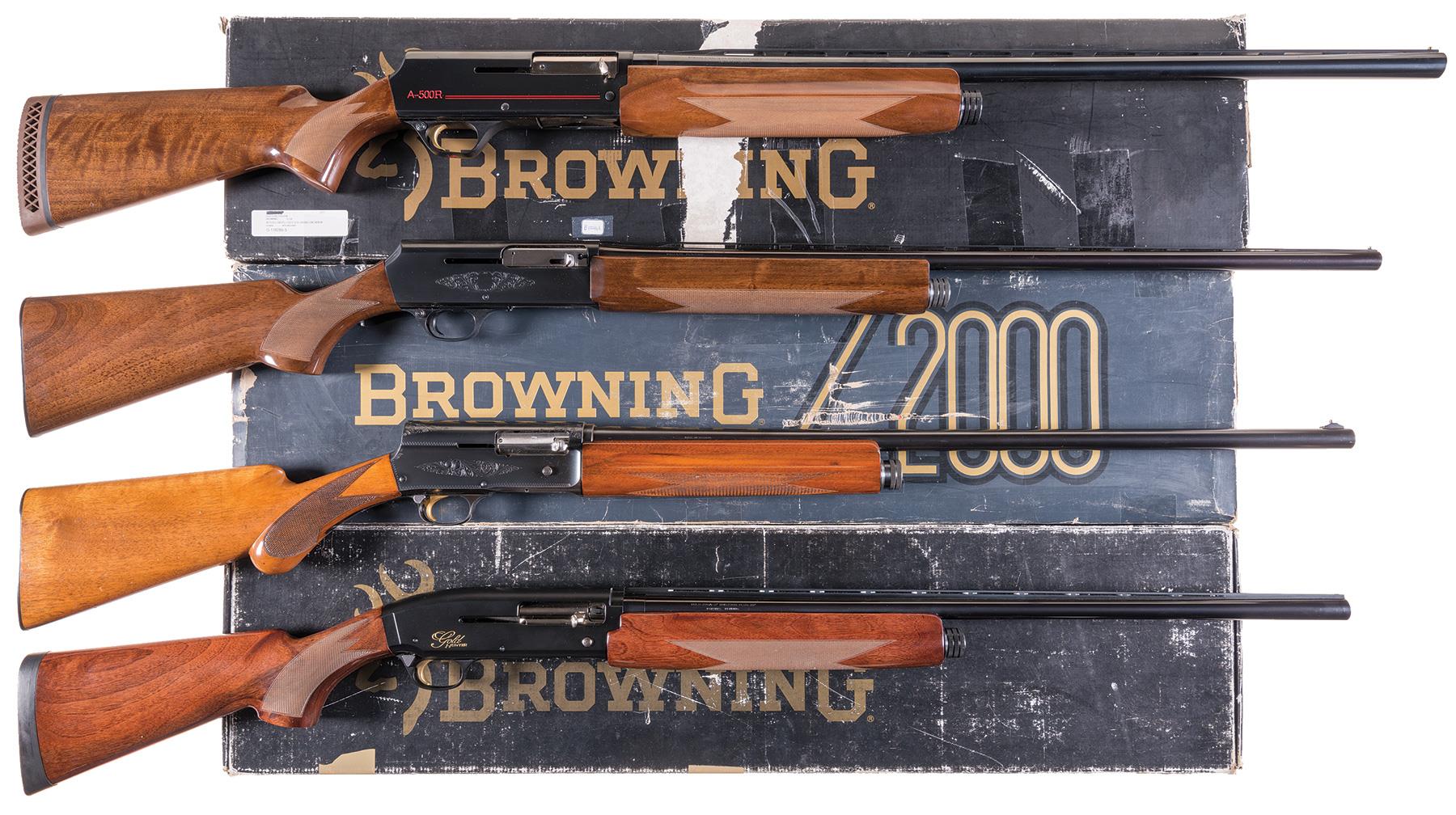 Four Semi-Automatic Shotguns | Rock Island Auction
