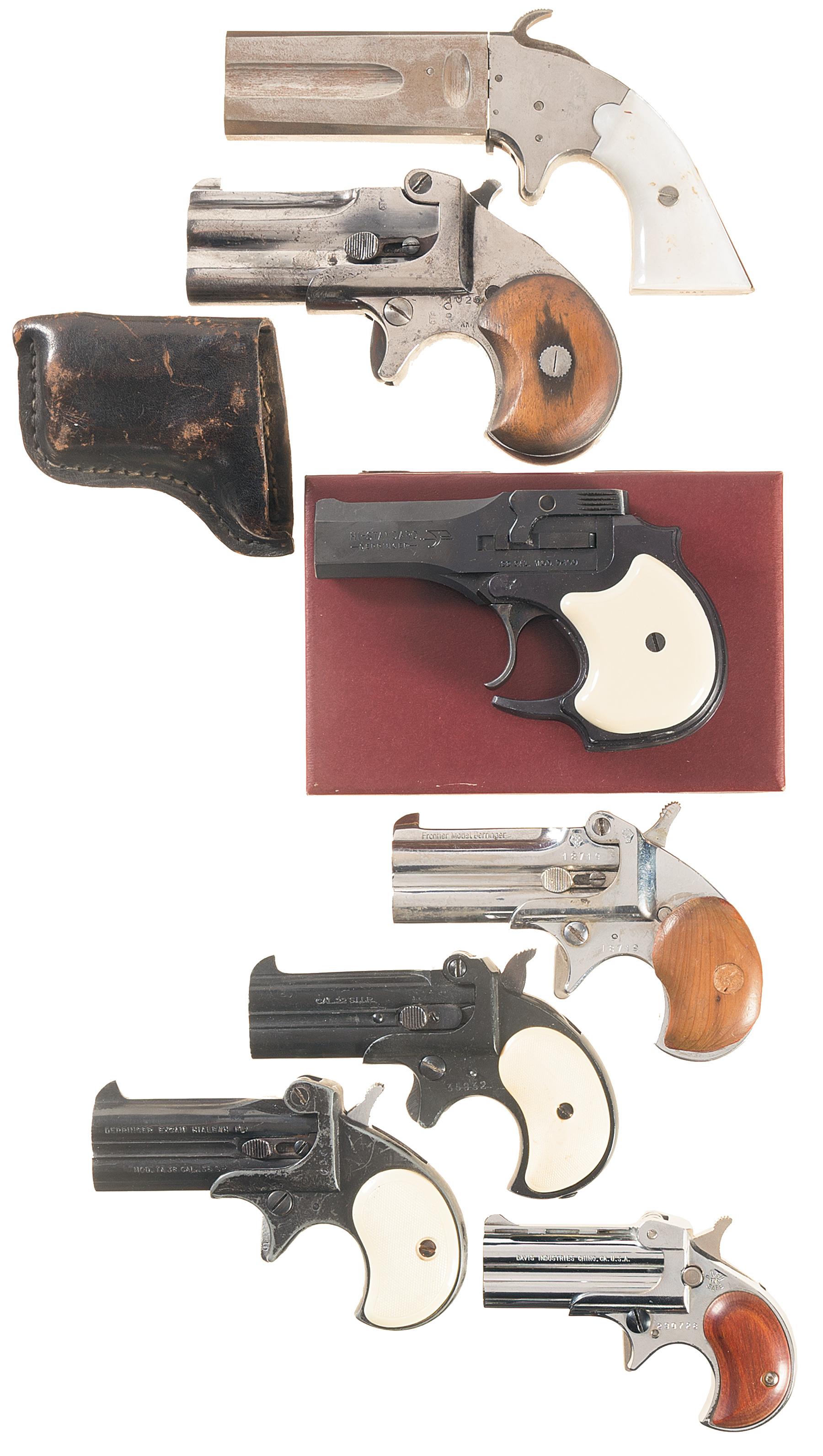 Seven Over/Under Derringer Pistols | Rock Island Auction