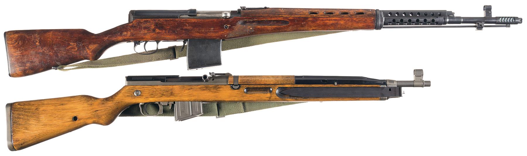 Two Semi Automatic Military Rifles Rock Island Auction 2130