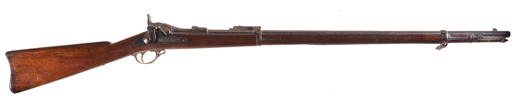Model 1880 Rifle Springfield Model 1880 Trapdoor Rifle with Ramrod Bayonet | Rock Island ...