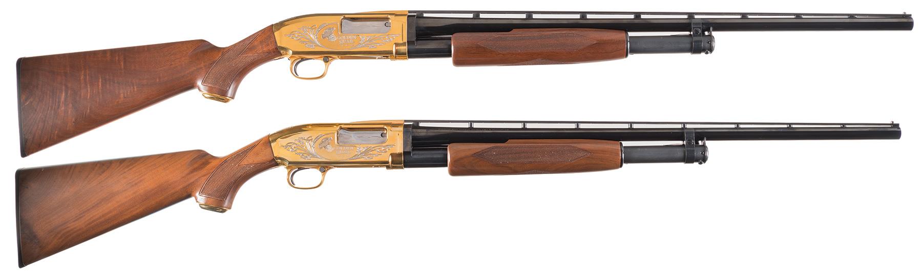 Two Engraved Browning Quail Unlimited 10th Anniversary Edition S Rock Island Auction