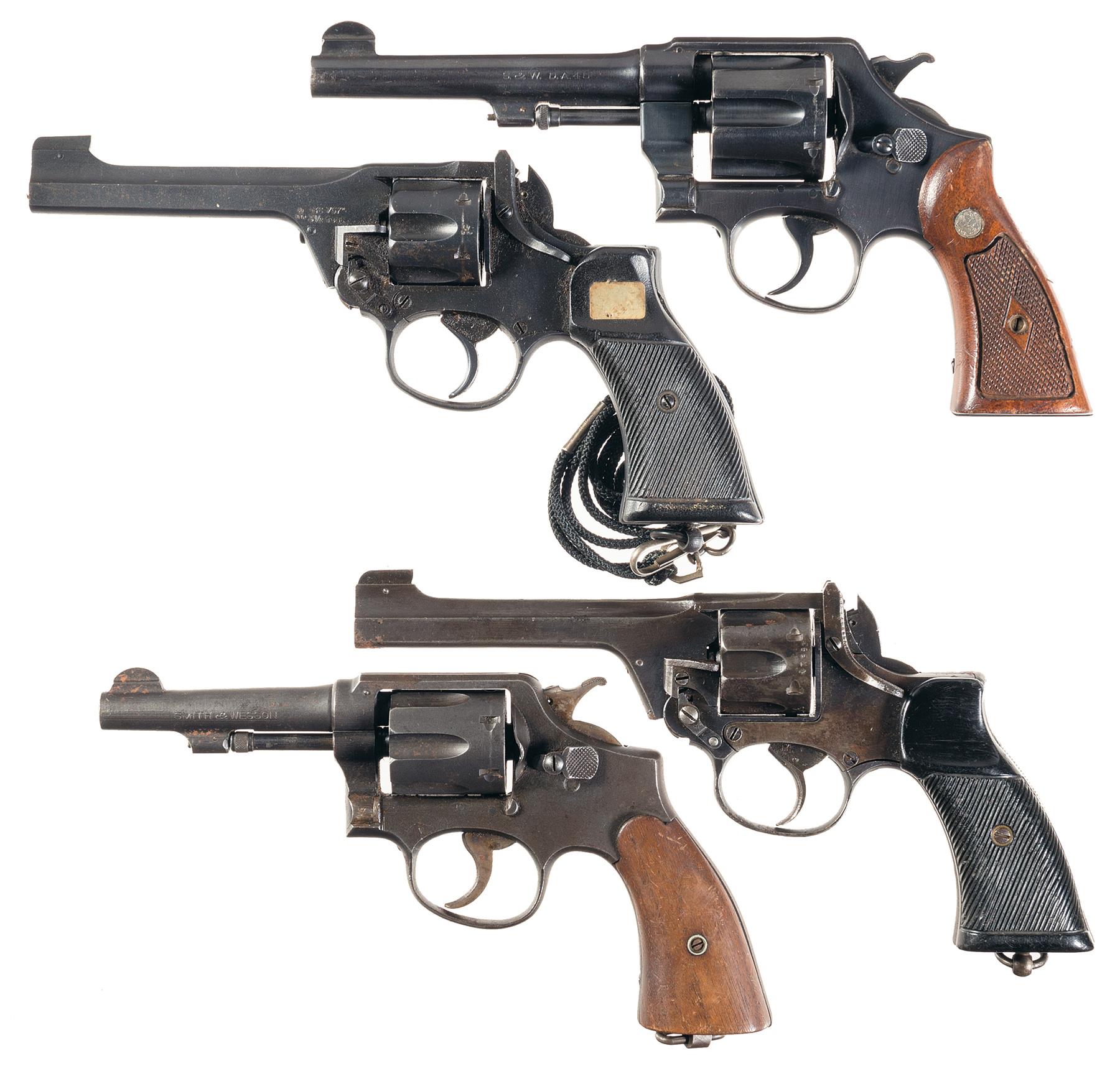 Four Double Action Revolvers | Rock Island Auction