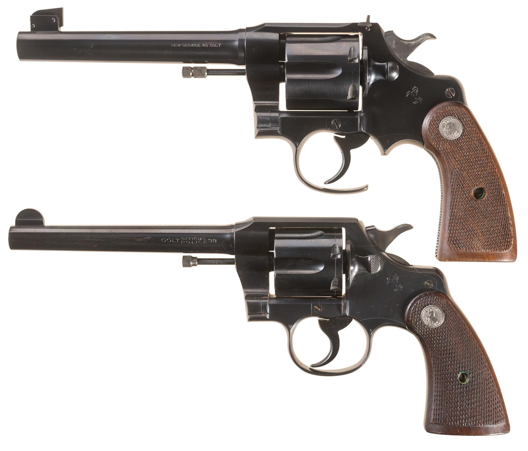 Colt New Service Target Revolver | Rock Island Auction