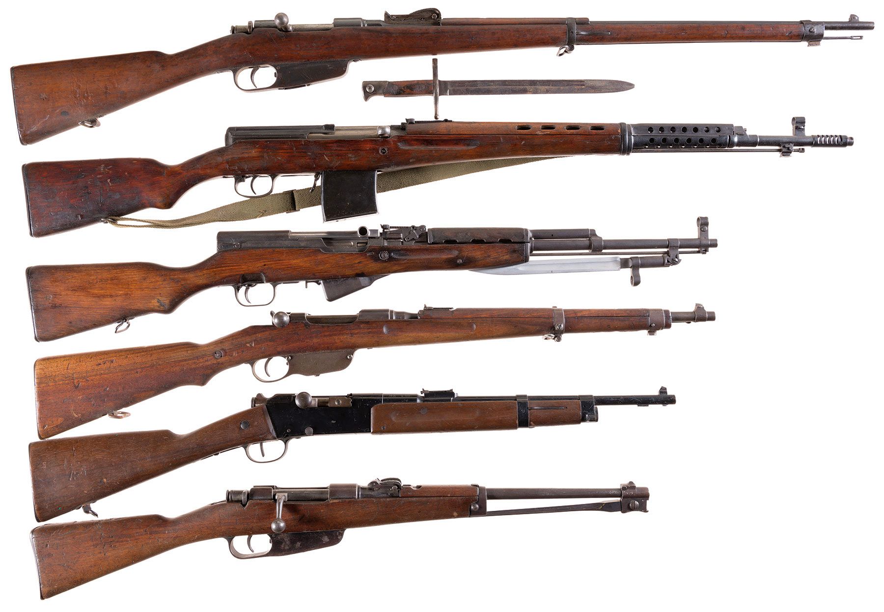 Six Military Rifles | Rock Island Auction