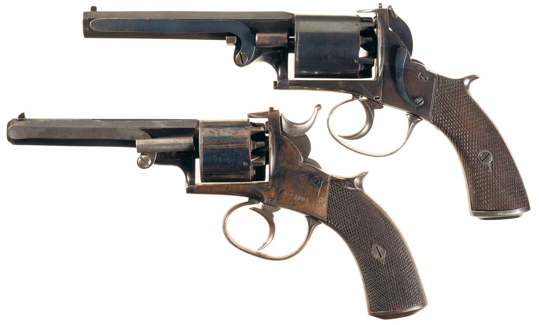 two-british-double-action-percussion-revolvers-rock-island-auction