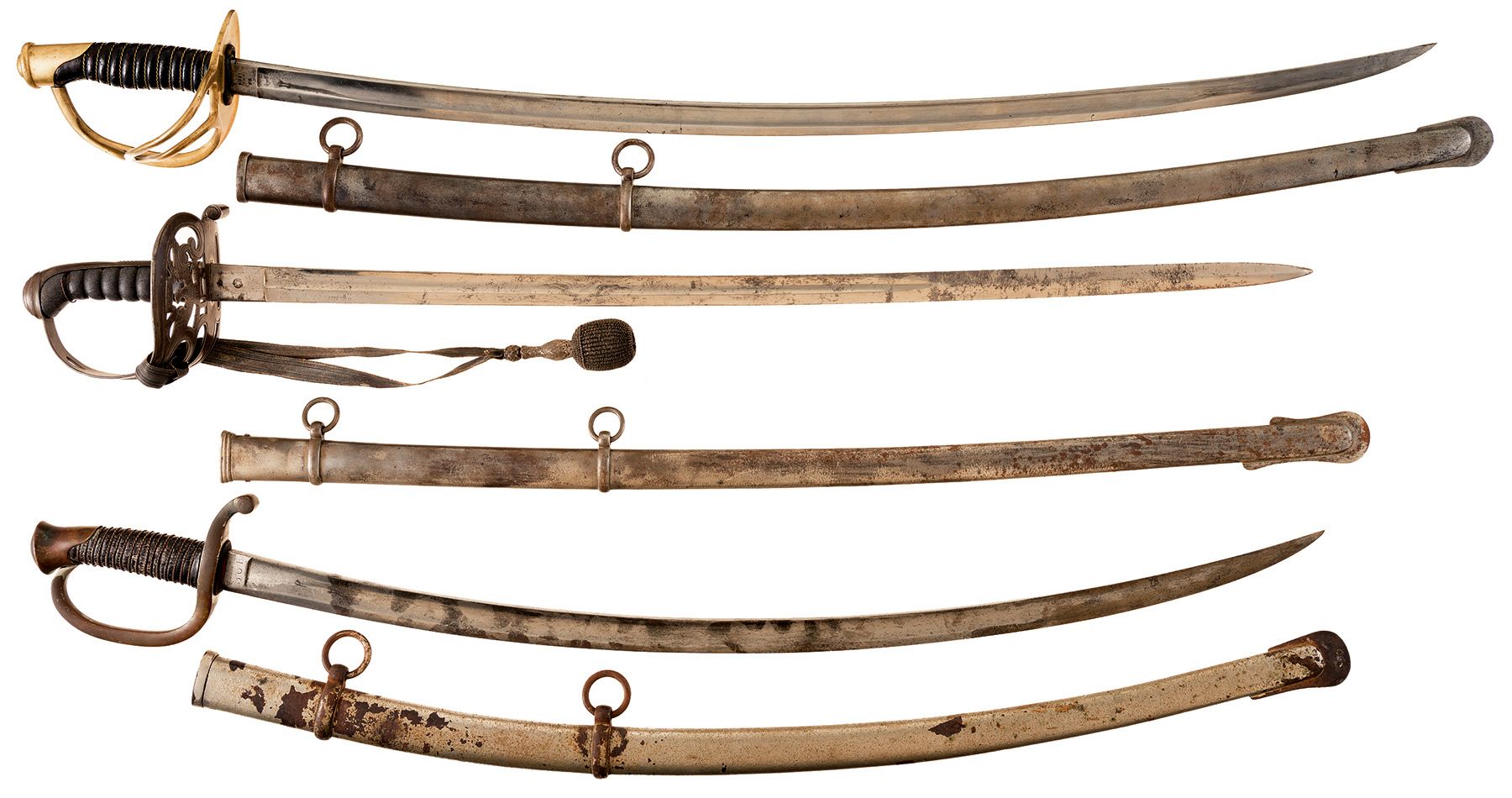 Three American Swords