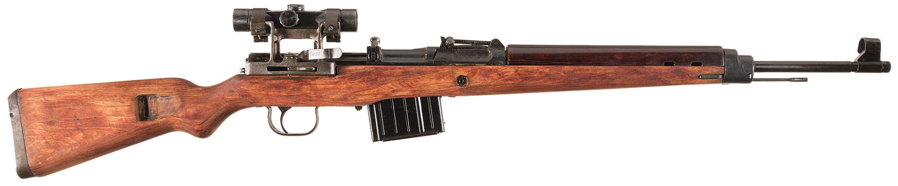 Berlin-Lubecker 'duv 44' Code G.43 Sniper Rifle with ZF4 Scope | Rock ...