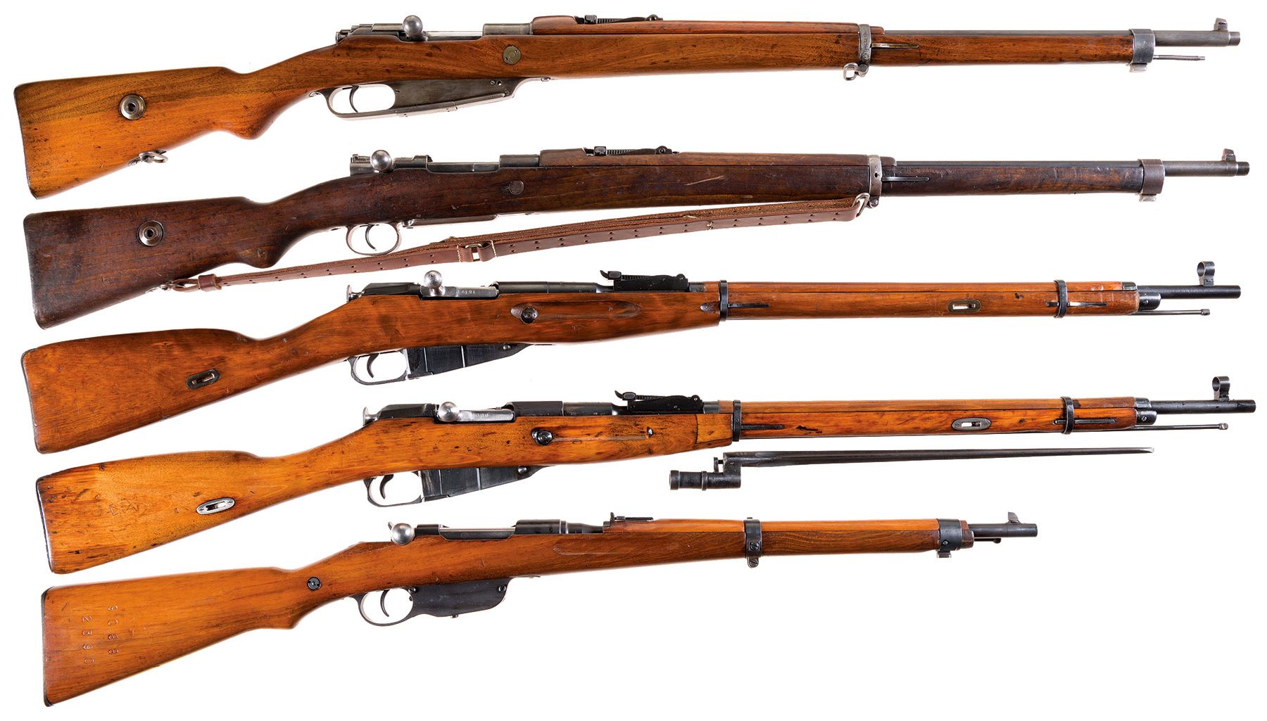 Five Military Bolt Action Longarms -A) Turkish GEW88 Rifle | Rock ...