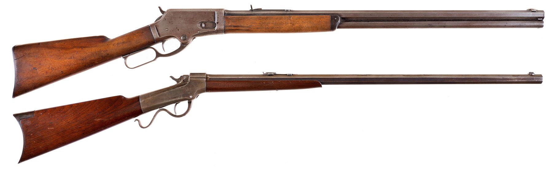 Two Antique Marlin Rifles | Rock Island Auction