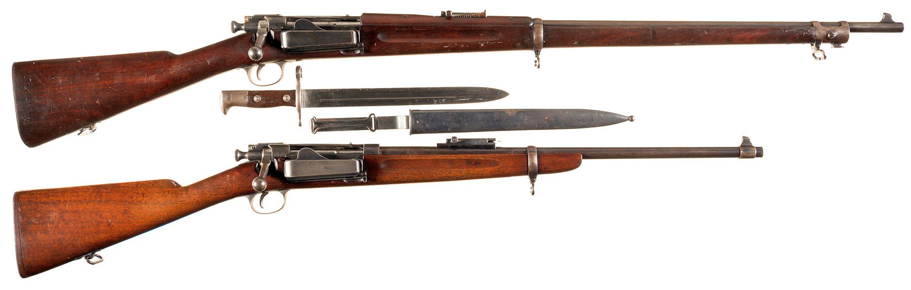 Two Antique U.S. Springfield Krag Rifles | Rock Island Auction