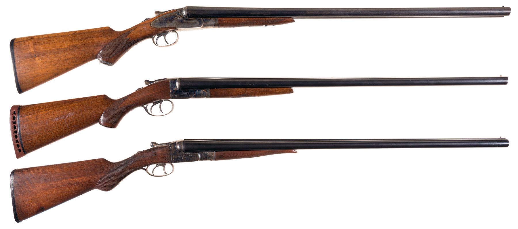 Three Double Barrel Shotguns -A) Vulcan Arms Shotgun | Rock Island Auction