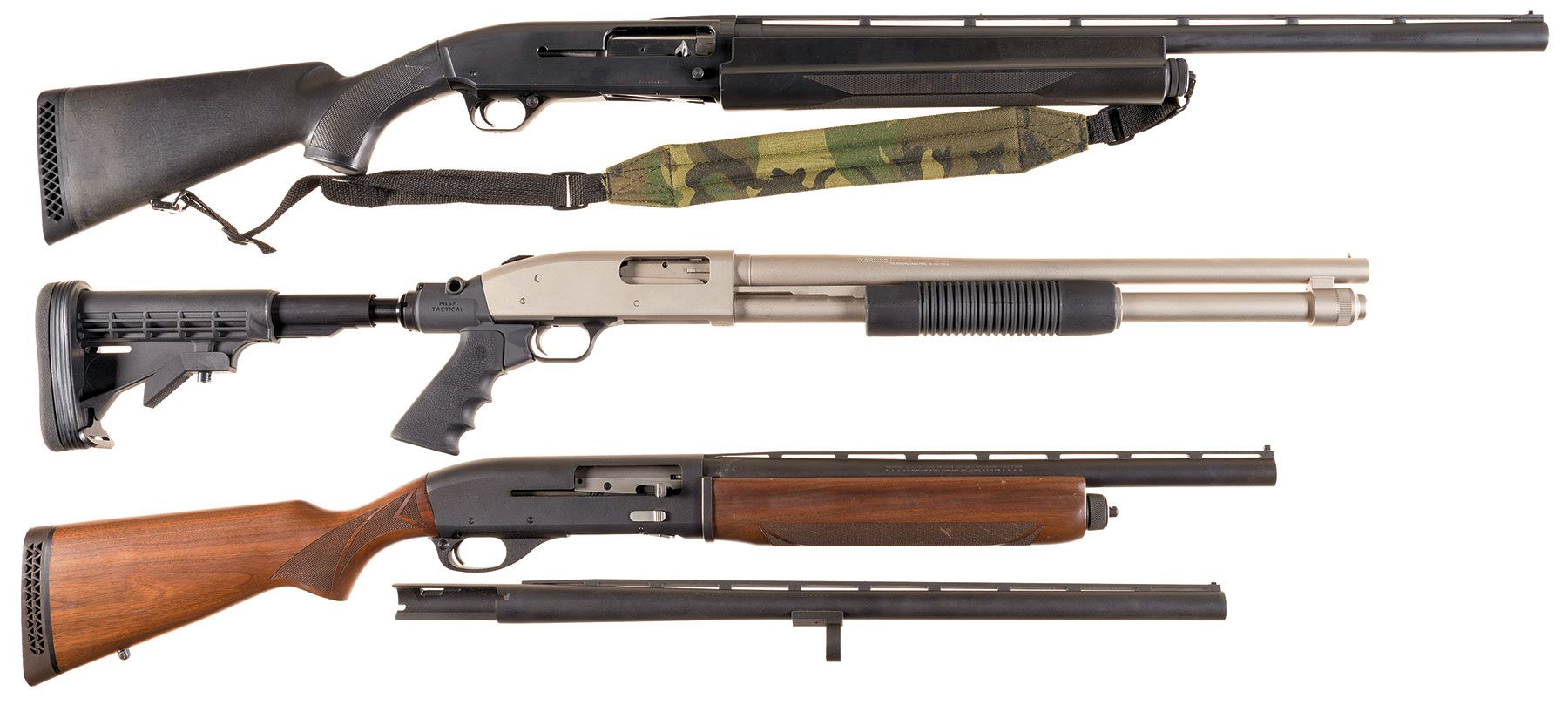 Three Shotguns A Browning Gold 10 Field Semi Automatic Shotgun Rock Island Auction 6470