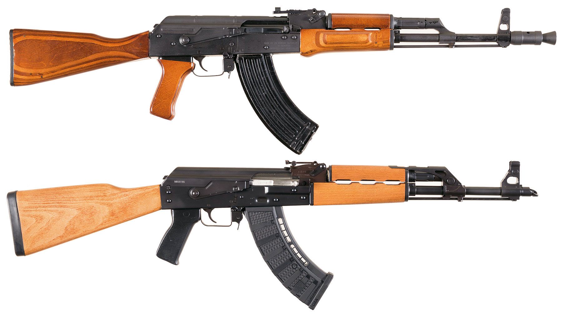 Two Semi-Automatic Rifles -A) Romarm WASR-10 Rifle | Rock Island Auction