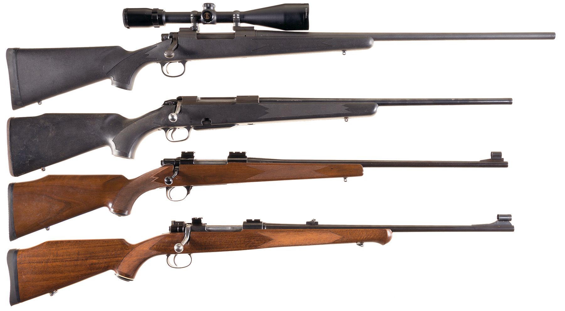 Four Bolt Action Rifles A Remington Model 700 Rifle With Scope Rock Island Auction