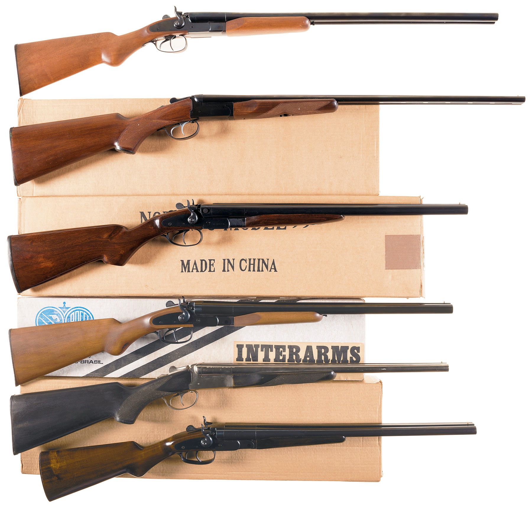 Six Double Barrel Shotguns -A) Interarms/Rossi Overland 20 Gauge | Rock  Island Auction