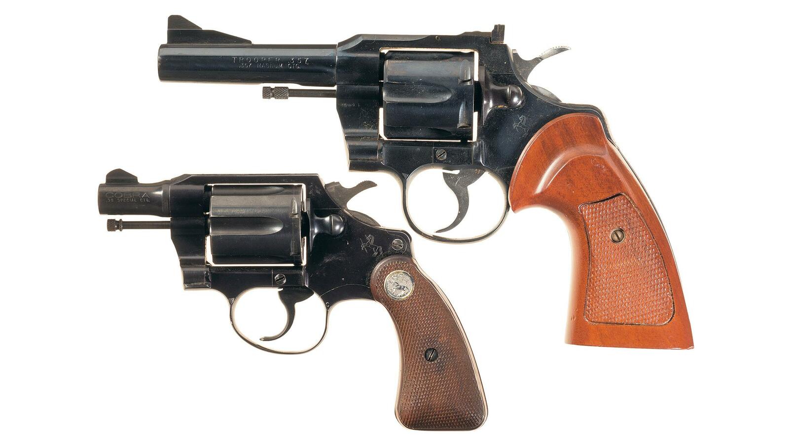 Two Colt DA Revolvers | Rock Island Auction