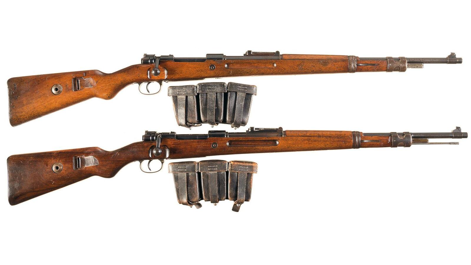 Historic Consecutive Pair of Mauser Banner Rifles Rock Island Auction