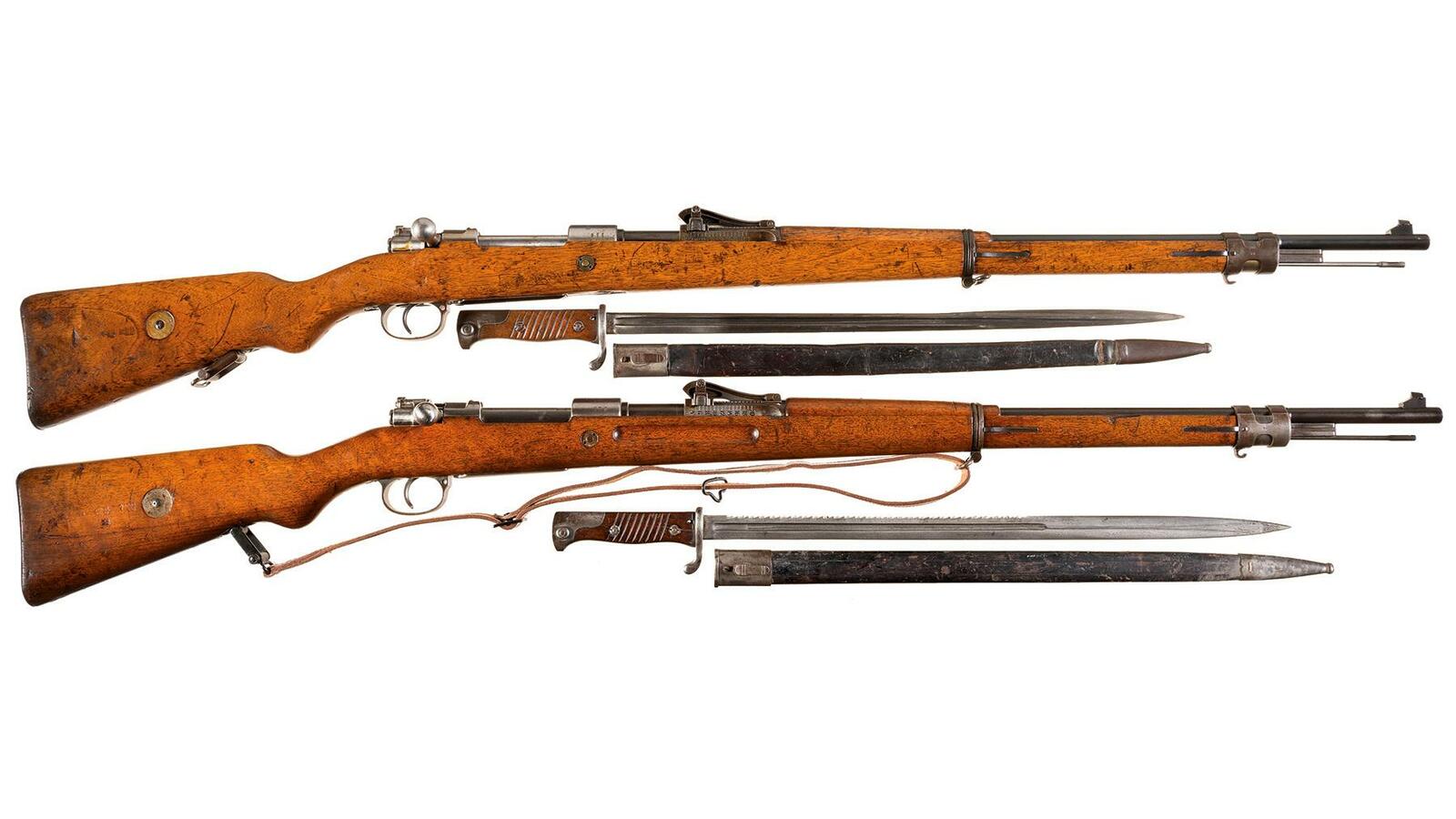 mauser gewehr 98 with bayonet