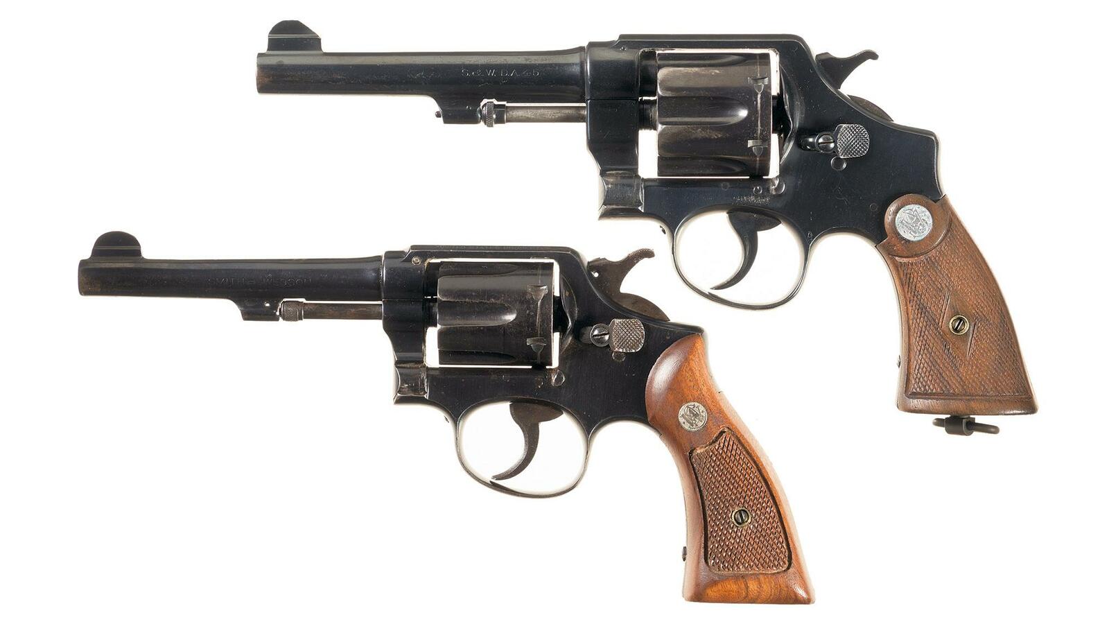Two U.S. Smith & Wesson DA Revolvers | Rock Island Auction