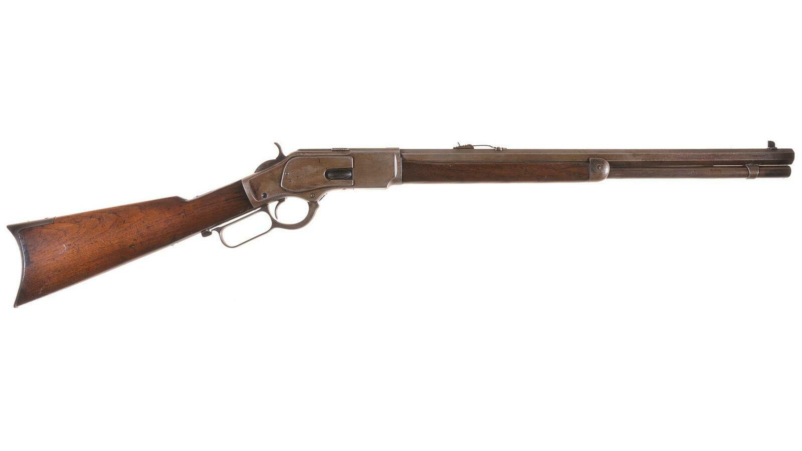 Winchester Model 1873 Lever Action Rifle.