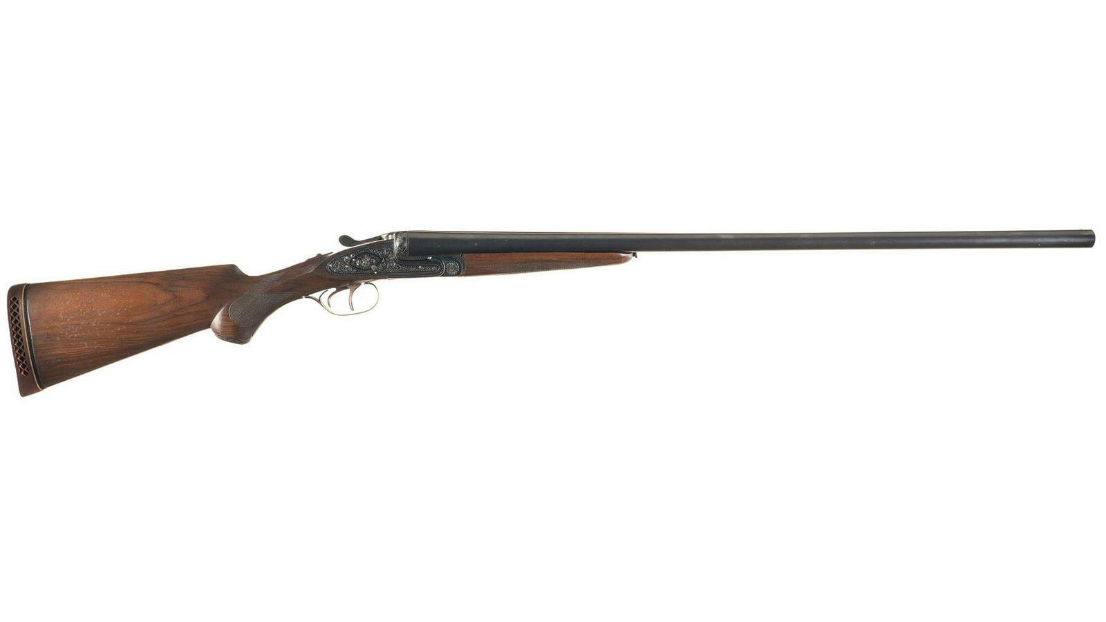 Engraved Stoeger Zephyr No. 10 Double Barrel Shotgun | Rock Island Auction