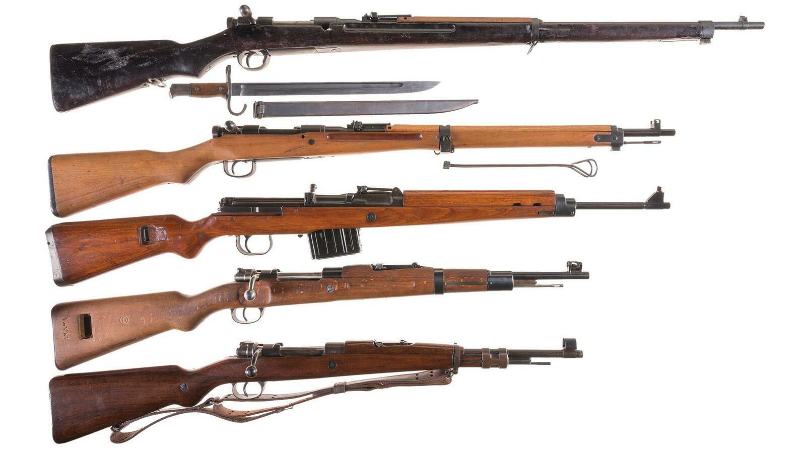 Five Military Long Guns | Rock Island Auction