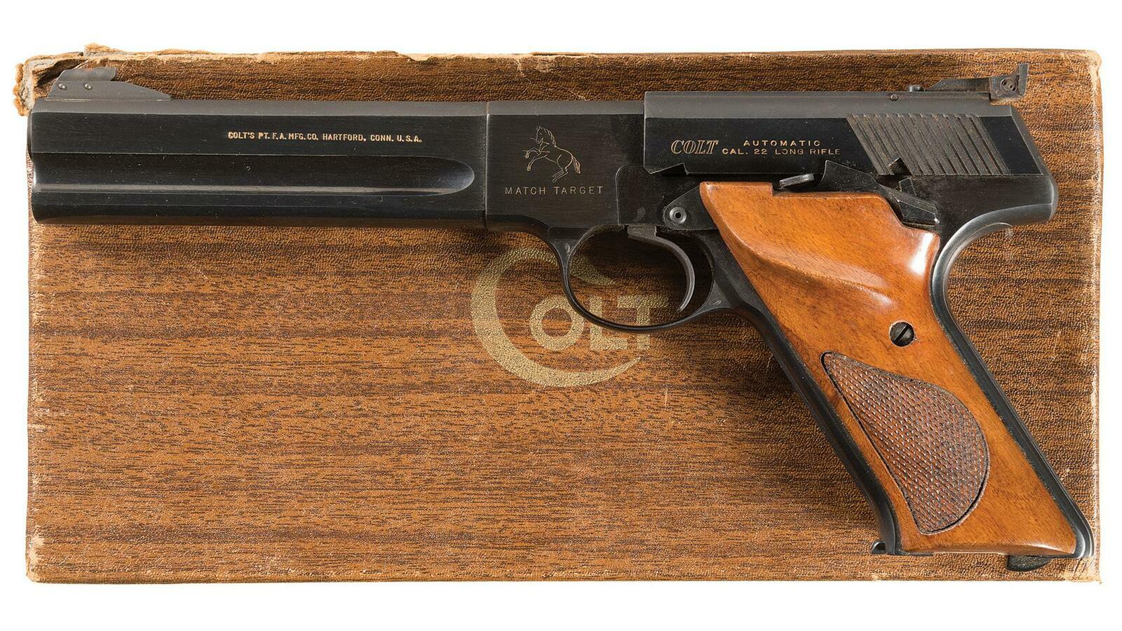 Colt Third Series Woodsman Match Target Pistol, Box | Rock Island