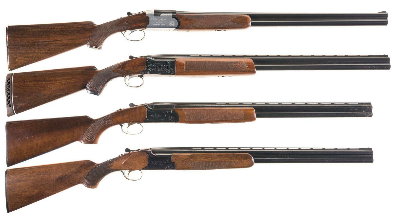 Four Engraved Over/Under Shotguns | Rock Island Auction