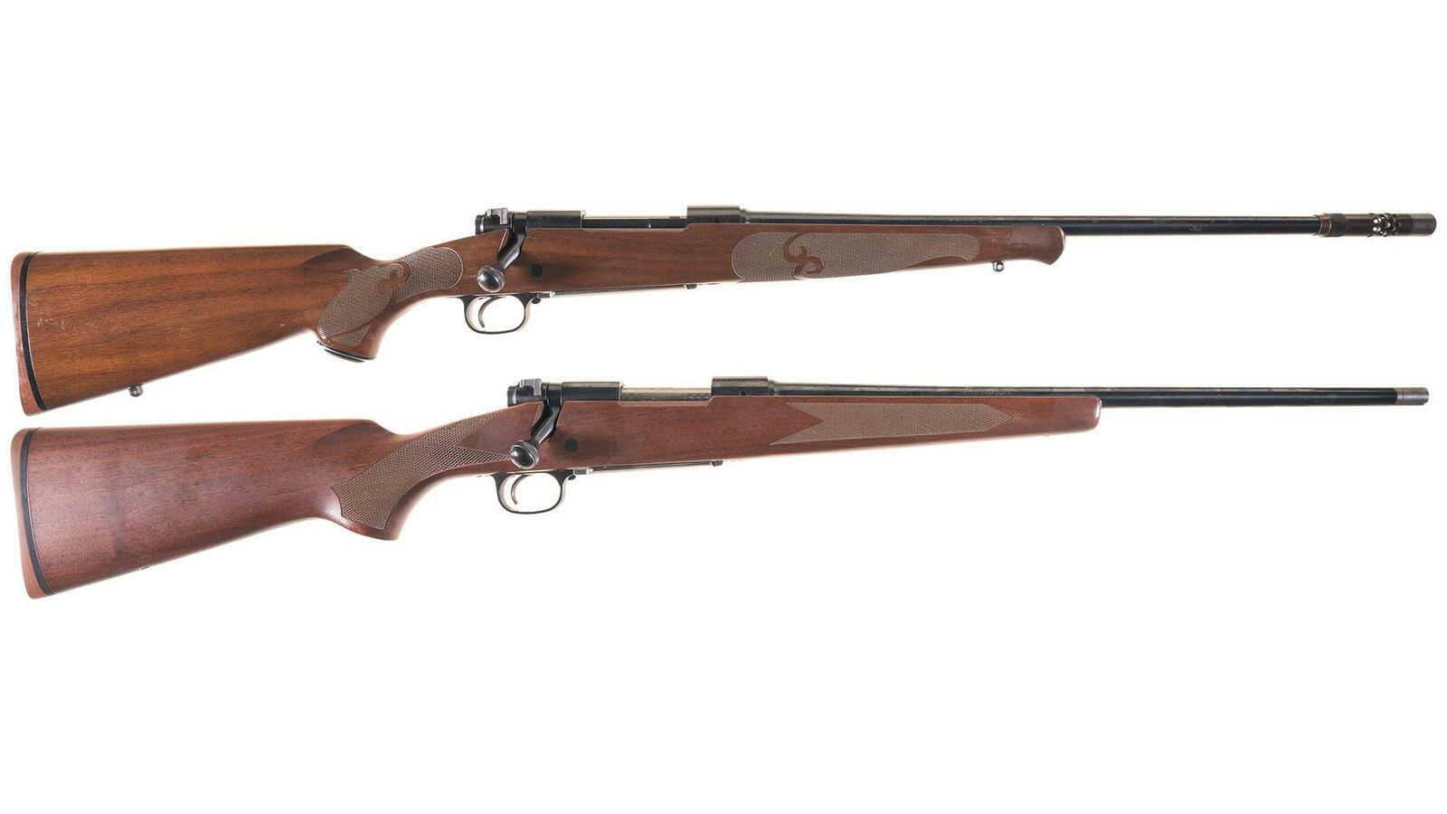 Two Documented Winchester Factory Collection Bolt Action Rifles | Rock ...