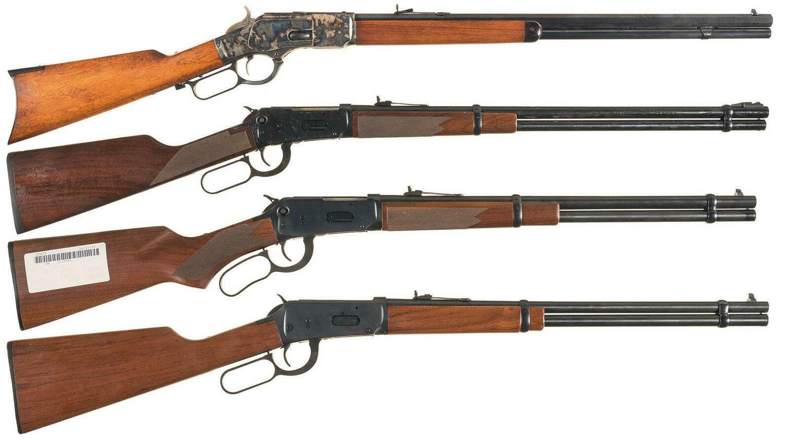 Four Documented Winchester Factory Collection Firearms Rock Island