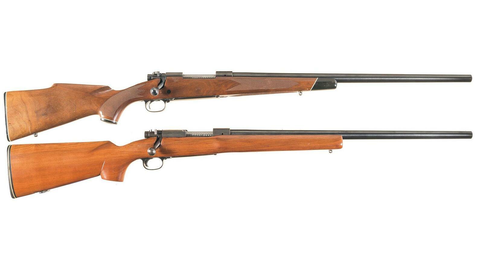 Two Winchester Model 70 Bolt Action Rifles Rock Island Auction